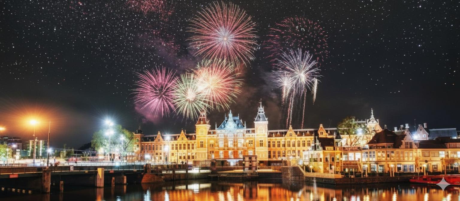 Amsterdam New Year’s Eve Fireworks